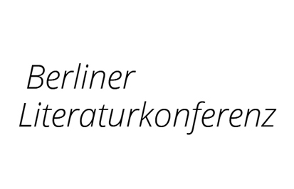 Logo: Berliner Literaturkonfernz