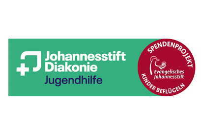 Logo: Johannesstift Diakonie Jugendhilfe Spendenprojekt Kinder Beflügeln