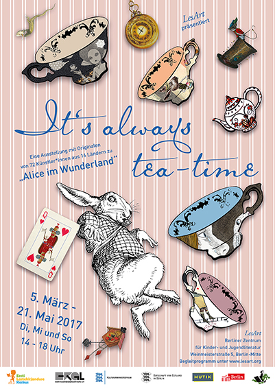 Ausstellungsplakat: It`s Always Tea-Time