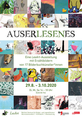 Ausstellungsplakat: AUSERLESENES